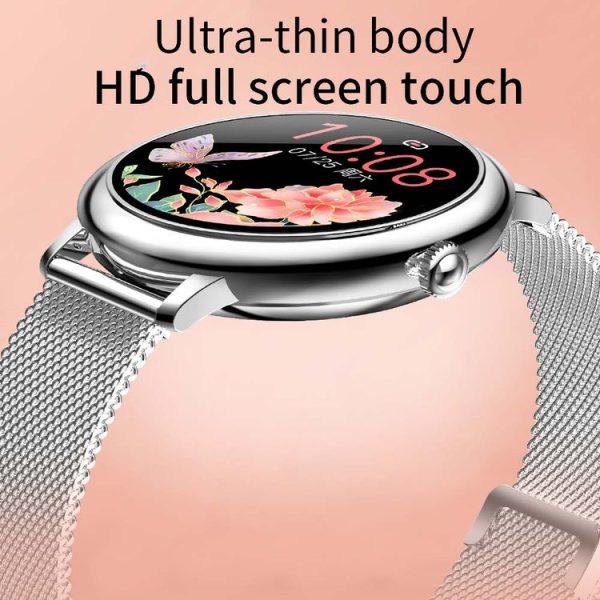 CF80 1.08 inch IPS Color Touch Screen Smart Watch, IP67 Waterproof, Support GPS / Heart Rate Monitor / Sleep Monitor / Blood Pressure Monitoring (Silver) - Image 2