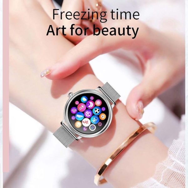 CF80 1.08 inch IPS Color Touch Screen Smart Watch, IP67 Waterproof, Support GPS / Heart Rate Monitor / Sleep Monitor / Blood Pressure Monitoring (Silver) - Image 3