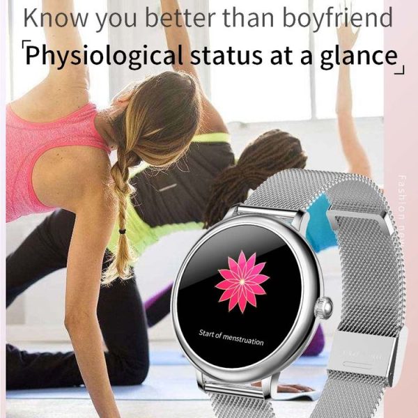 CF80 1.08 inch IPS Color Touch Screen Smart Watch, IP67 Waterproof, Support GPS / Heart Rate Monitor / Sleep Monitor / Blood Pressure Monitoring (Silver) - Image 8