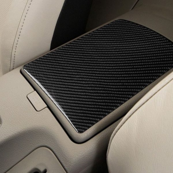 Car Carbon Fiber Central System Control Storage Box Decorative Sticker for Nissan 350z 2006-2009 - Image 5