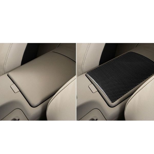 Car Carbon Fiber Central System Control Storage Box Decorative Sticker for Nissan 350z 2006-2009 - Image 6