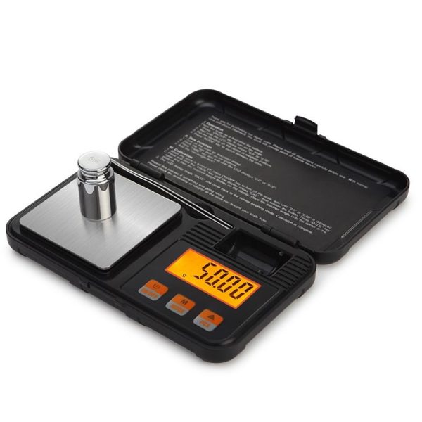 200g / 0.01g High-Precision Portable Jewelry Scale Mini Electronic Scale Precision Carat Electronic Scale