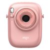 Aigo AGF-05 Portable Waist and Neck Hanging Small Fan with Light & Three-speed Wind Adjustment (Pink)