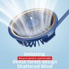 WS36 4.5W 1800mAh Angle Adjustable Three-speed Silent Hanging Neck Fan Multi-function Handheld and Desktop Small Fan (Blue) - Image 10
