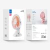 ROCK RST10759 Desktop / Cilp 2 in 1 Fan with 3-level Speed Mode (White) - Image 8