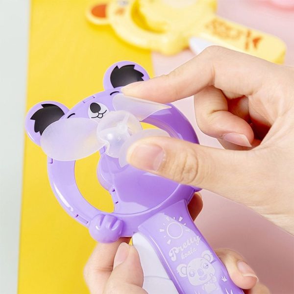 Hand Pressed Handheld Cartoon Children Small Fan (Color Random Delivery) - Image 4