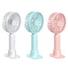 WK WT-F17 Portable Handheld Desktop Bracket Fan (Pink) - Image 2