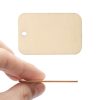 XTOOL KA020132000 150 PCS Rectangular Wood Piece Engraving Machine Consumables with Hole - Image 3
