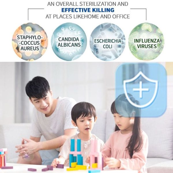 Air Sterilization Card Anti-influenza Virus Mite-removing Antibacterial VB Portable Protective Card for Kids - Image 5