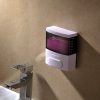 300ml Wall-mounted Plastic Singe-Tube Manual Press-type Shower Gel Foam Soap Dispenser (Blue) - Image 5
