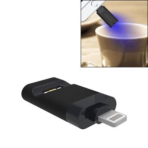 8 Pin Ultra Portable Germicidal Lights Smartphone UV Sanitizer (Black)