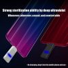 8 Pin Ultra Portable Germicidal Lights Smartphone UV Sanitizer (Black) - Image 4