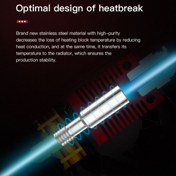 Creality 24V 40W Extruder Nozzle Hot End Kit with Temperature Thermistor & Heating Tube for Ender-3 3D Printer - Image 7