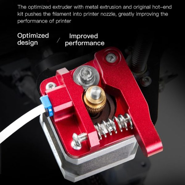 Creality All Metal Red Block Bowden Extruder Kit for Ender-3 / Ender-3 Pro / Ender-3 V2 / CR-10 Pro V2 3D Printer - Image 5
