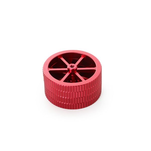 Creality Metal Red Hand Screwed Leveling Nut for Ender-3 / Ender-3 Pro / Ender-3 V2 / CR-10 Pro V2 3D Printer (Red) - Image 2