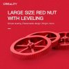 Creality Metal Red Hand Screwed Leveling Nut for Ender-3 / Ender-3 Pro / Ender-3 V2 / CR-10 Pro V2 3D Printer (Red) - Image 6