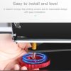 Creality Metal Red Hand Screwed Leveling Nut for Ender-3 / Ender-3 Pro / Ender-3 V2 / CR-10 Pro V2 3D Printer (Red) - Image 9