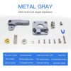 Creality All Metal Silver Block Bowden Extruder Kit for Ender-3 / Ender-3 Pro / Ender-3 V2 / CR-10 Pro V2 3D Printer - Image 11