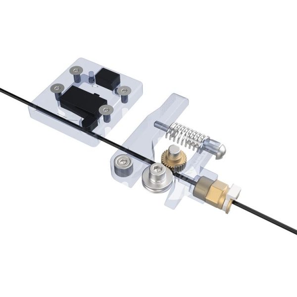 Creality All Metal Silver Block Bowden Extruder Kit for Ender-3 / Ender-3 Pro / Ender-3 V2 / CR-10 Pro V2 3D Printer - Image 5
