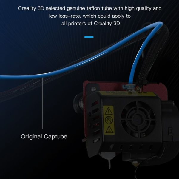 Creality 1.75mm Filament Extruder and Capricorn Blue Teflon Tube for 3D Printer - Image 9
