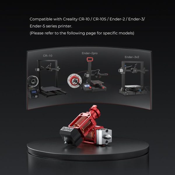 CREALITY 3D Printer Part Spider High Temperature and High Flow Hotend Pro (Red) - Image 10