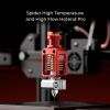 CREALITY 3D Printer Part Spider High Temperature and High Flow Hotend Pro (Red) - Image 2