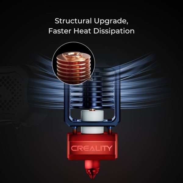 CREALITY 3D Printer Part Spider High Temperature and High Flow Hotend Pro (Red) - Image 8