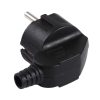 16A Detachable Wiring Power Plug, EU Plug (Black) - Image 2