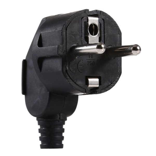 16A Detachable Wiring Power Plug, EU Plug (Black) - Image 4