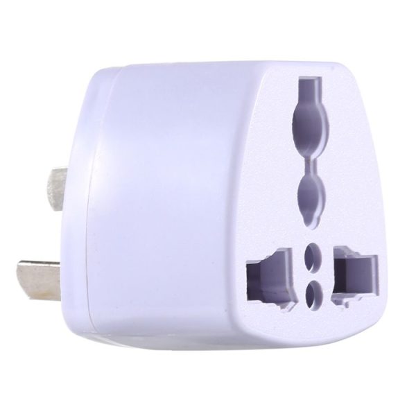 002T Portable Universal Socket Computer Server Power Adapter Travel Charger, CN Plug (White)