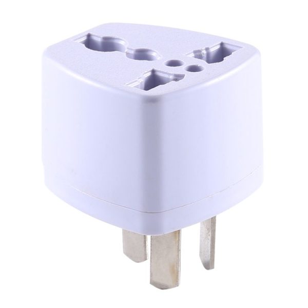002T Portable Universal Socket Computer Server Power Adapter Travel Charger, CN Plug (White) - Image 2