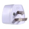 002T Portable Universal Socket Computer Server Power Adapter Travel Charger, CN Plug (White) - Image 4