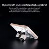 CAT.6 Shielded Pass-through Network Module, Dual Ports Panel + Shielded Pass-through (White) - Image 5