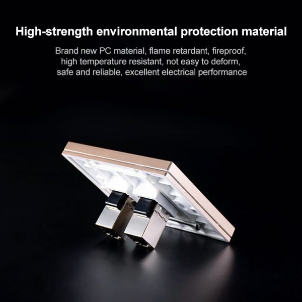CAT.6 Shielded Pass-through Network Module, Dual Ports Panel + Shielded Pass-through (White) - Image 5