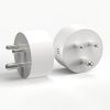 10A Mini Smart WiFi Socket Small South Africa / India Plug Remote Control Timer Switch Electrical Power Adapter with Alexa - Image 4