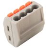 10 PCS 4 Port PCT Series Architectural Wiring Connector LED Lamp Conductor Distributor Junction Box Wire Joint - Image 4