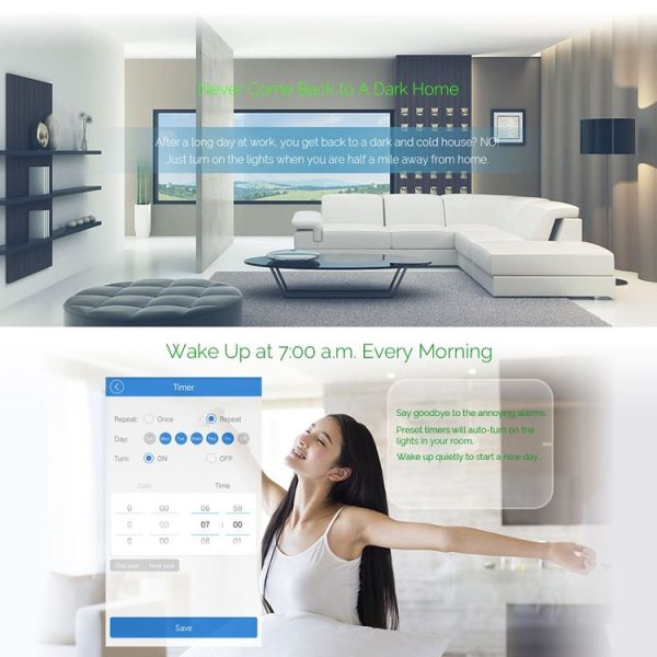 WS-EU-03 EWeLink APP & Touch Control 2A 3 Gangs Tempered Glass Panel Smart Wall Switch, AC 90V-250V, EU Plug - Image 7