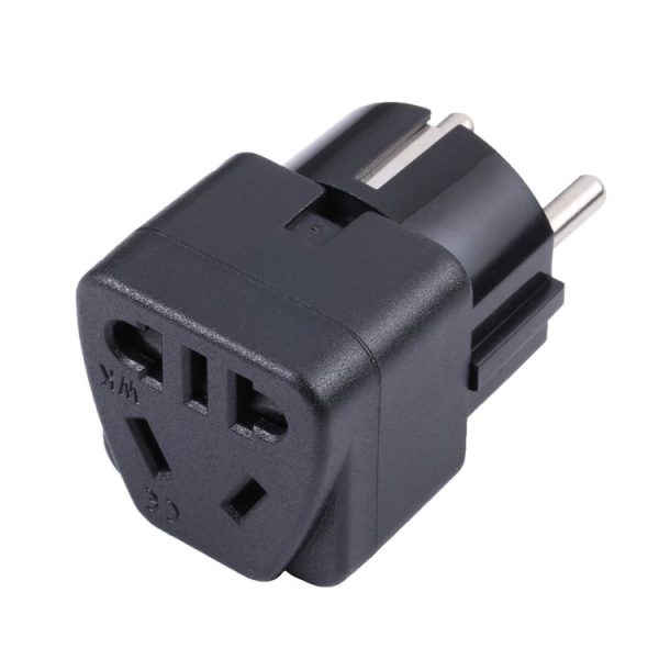 Portable Universal Five-hole WK to EU Plug Socket Power Adapter - Image 2
