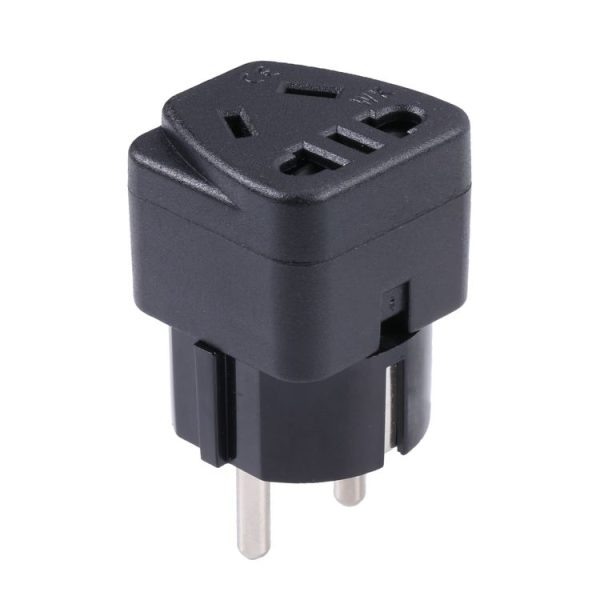 Portable Universal Five-hole WK to EU Plug Socket Power Adapter - Image 3
