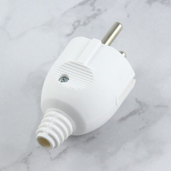 Side Wiring Tripolar Power Plug, EU Plug - Image 3