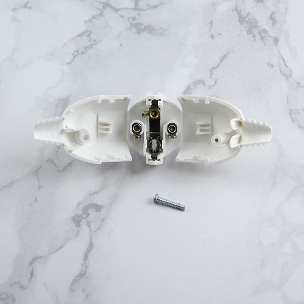 Side Wiring Tripolar Power Plug, EU Plug - Image 5