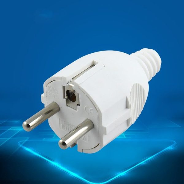 Side Wiring Tripolar Power Plug, EU Plug - Image 6