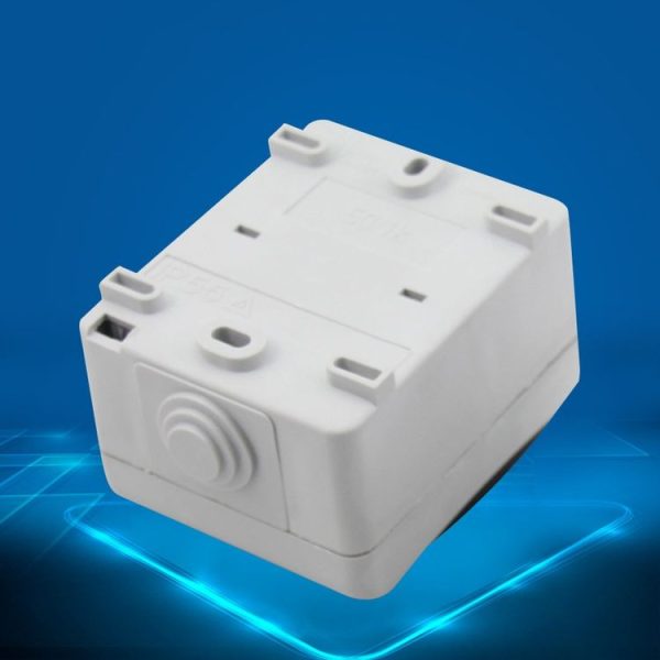 IP44 Waterproof Kitchen Bathroom Single Control Switch, EU Plug - Image 5