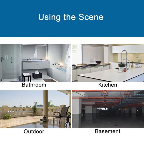 IP44 Waterproof Kitchen Bathroom Single Control Switch, EU Plug - Image 7