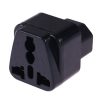 Portable Universal Socket to C14 Male Plug UPS PDU APC Computer Server Power Adapter Travel Charger (Black) - Image 2