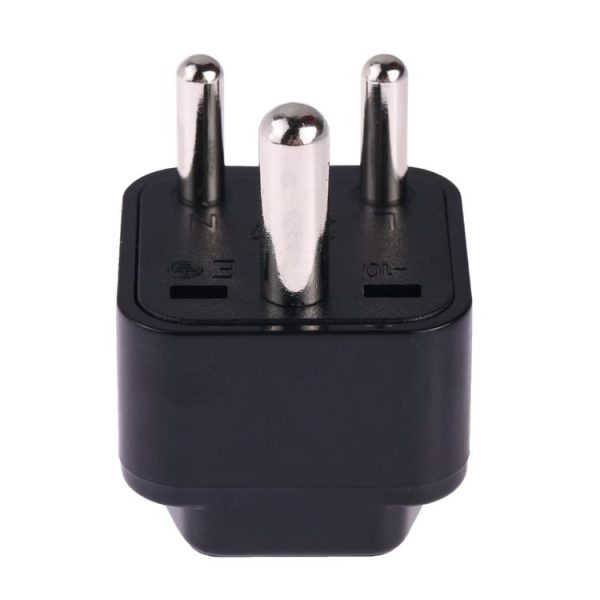 Portable Universal Socket to (Small) South Africa Plug Power Adapter Travel Charger (Black) - Image 5