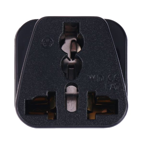 Portable Universal Socket to (Small) South Africa Plug Power Adapter Travel Charger (Black) - Image 7