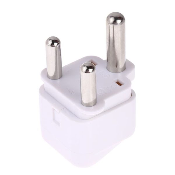 Portable Universal Socket to (Large) South Africa Plug Power Adapter Travel Charger (White) - Image 4