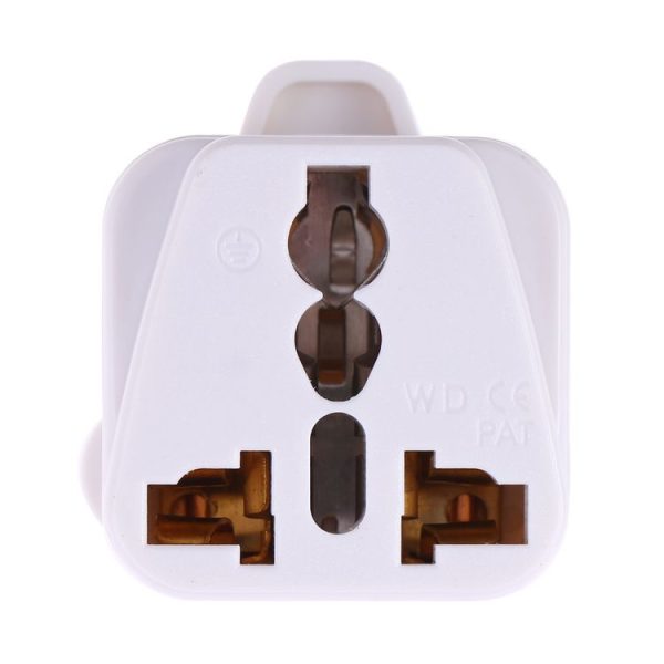 Portable Universal Socket to (Large) South Africa Plug Power Adapter Travel Charger (White) - Image 6