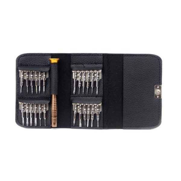 JIAFA JF-8129 24 in 1 Professional Multi-functional Screwdriver Set with Carrying Bag (Gold) - Image 2